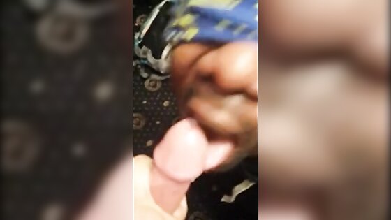 Black Twink Swallows All White Boy Cum