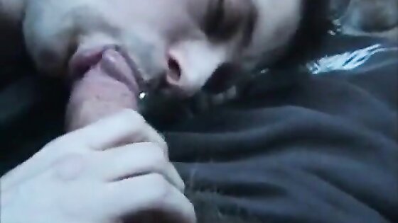 I cum in twinks mouth in car