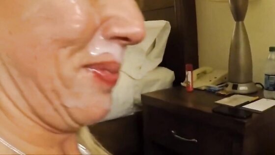 Hot Facial Cumshot For The Blonde Girl