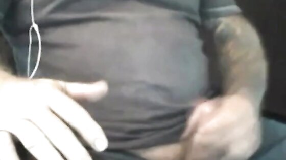 Daddy get cum in his belly