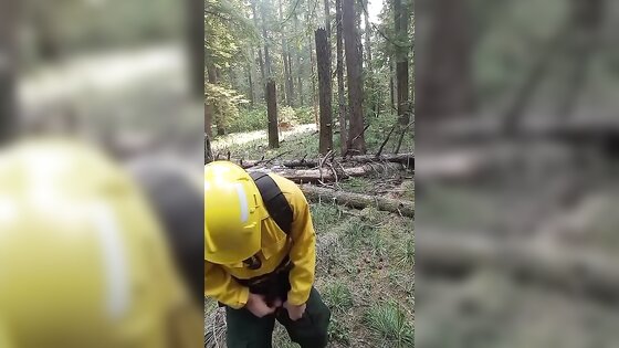 real wildfire worker