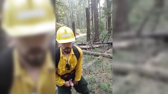 real wildfire worker