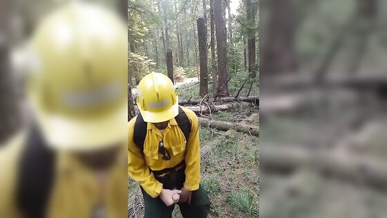 real wildfire worker