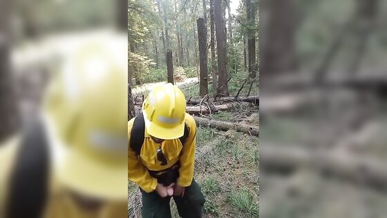 real wildfire worker