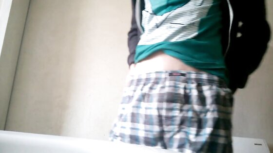 hot cuming in two Boxers, mal wieder geill gewichst