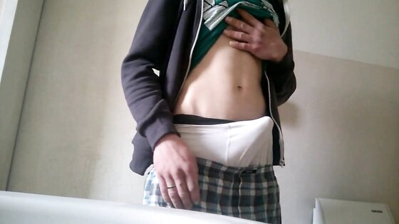 hot cuming in two Boxers, mal wieder geill gewichst