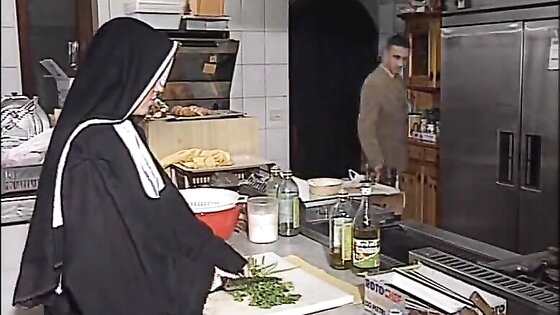 Young Blonde Nun Anal