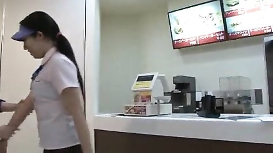 Japanese Fast Food Spanking