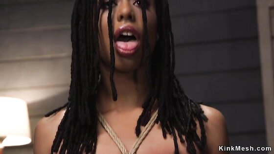 Ebony Slave BDSM Fuck