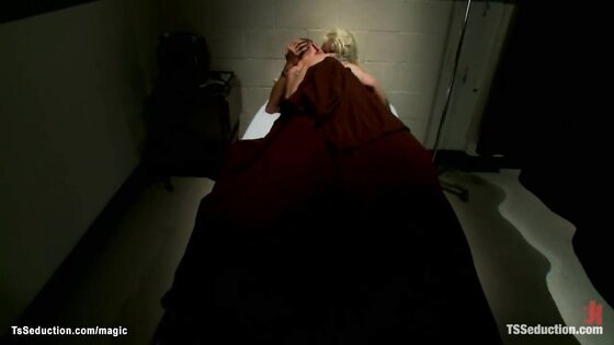 Bbc tranny fucks strapped patient