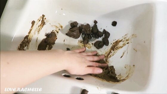 Poop and Smear In Sink - BizarroPornos.Com